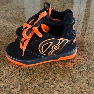 Brand New Kids size 1 Orange/Black Heelys